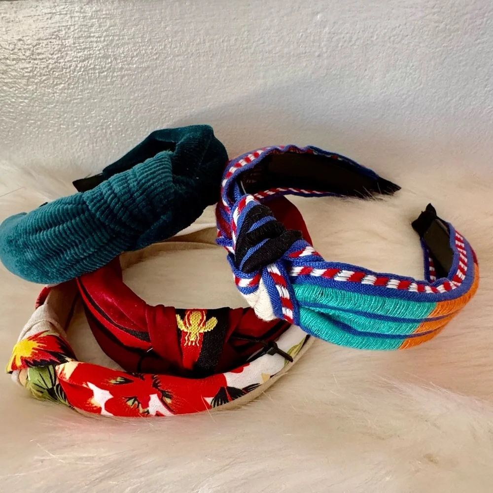 Set of 5 Colorful headbands